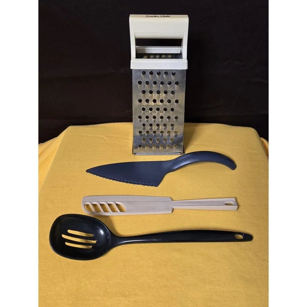 Vintage Lot Of Kitchen Utensils. Tupperware, Stanley, Cooks Club And Kamenstein